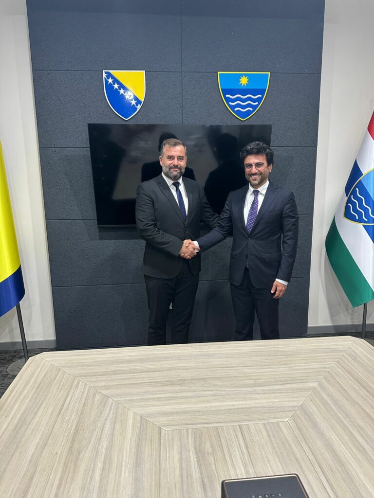 Read more about the article Предсједавајући Скупштине ХНК Џафер Алић примио новоименованог замјеника шефа Мисије ОСЦЕ-а у БиХ