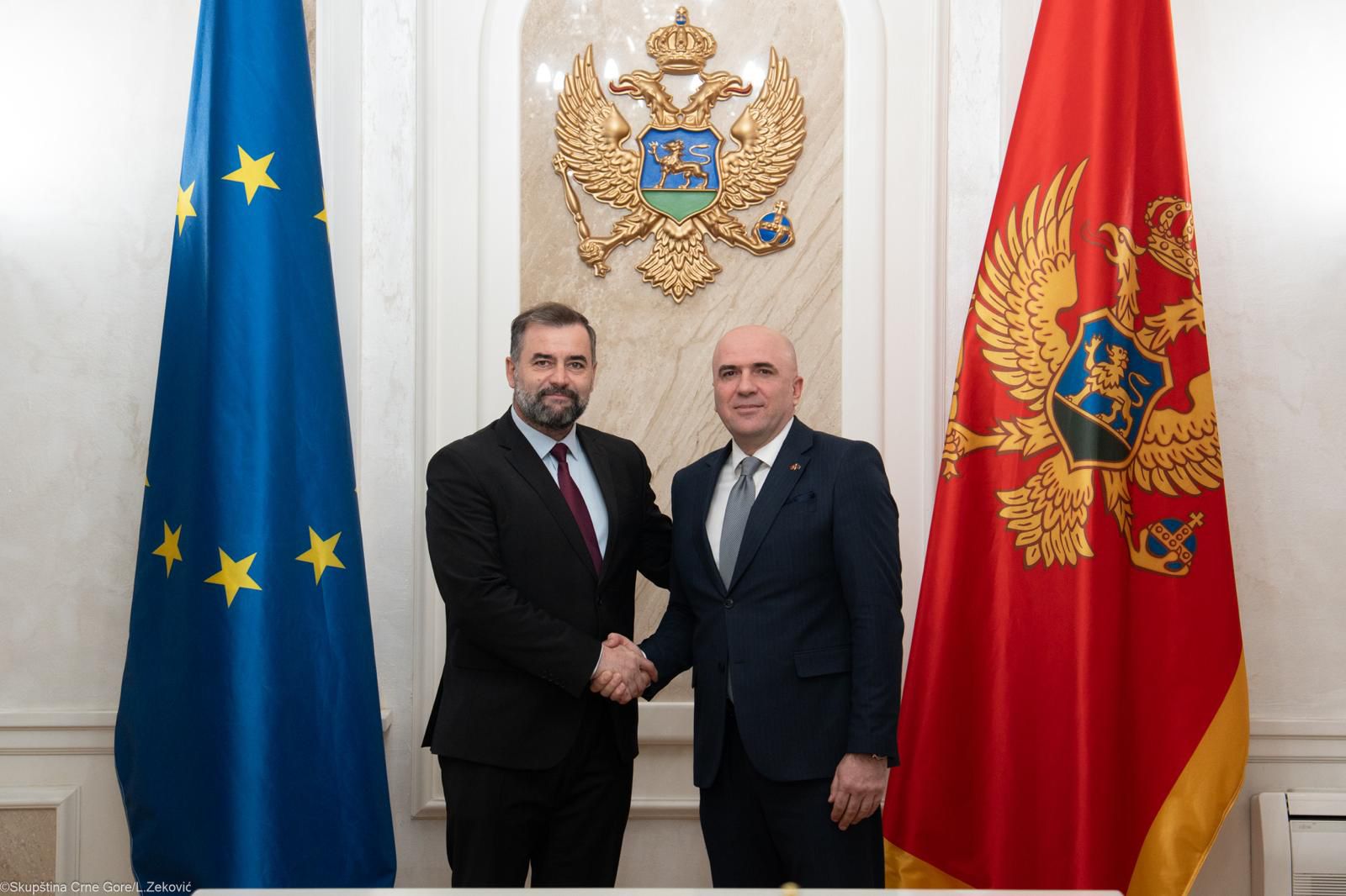 Read more about the article Предсједавајући Скупштине ХНК у радној посјети Црној Гори